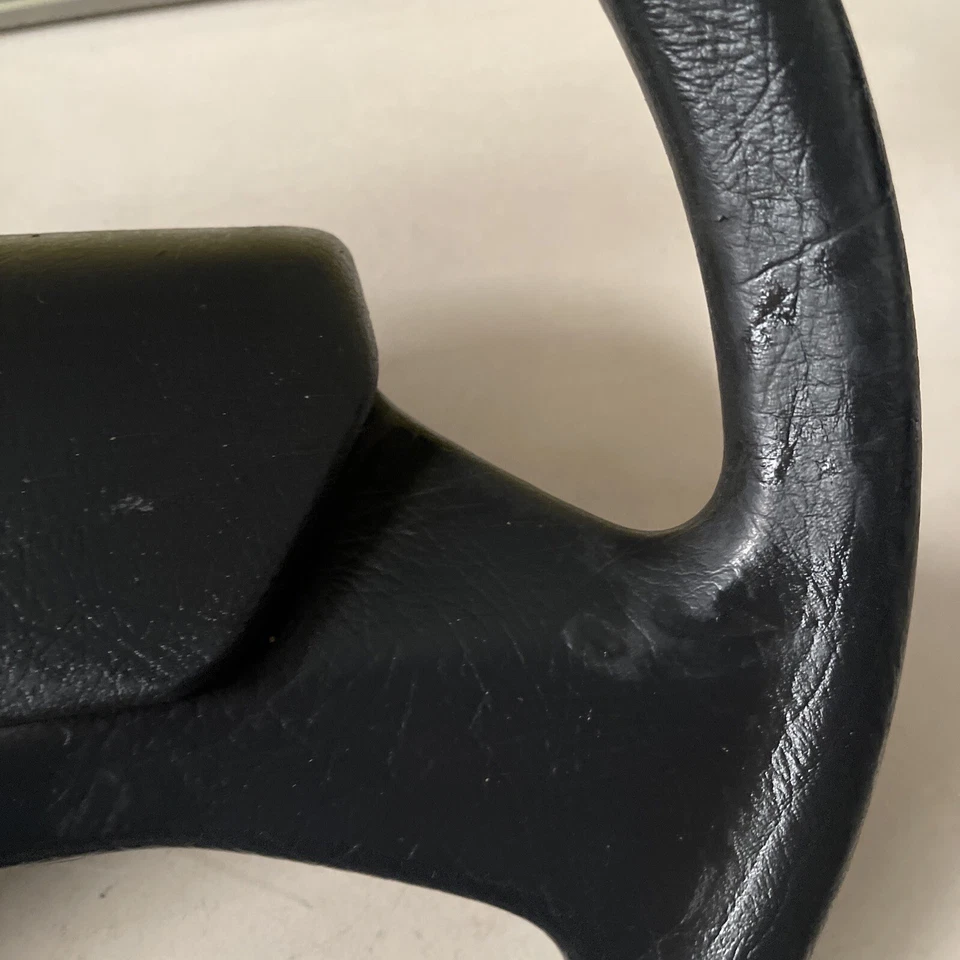 Citroen AX 2 Zwei Speichen Lenkrad Lenkung OHNE AIRBAG Schwarz 96098906 - Bild 2 von 4