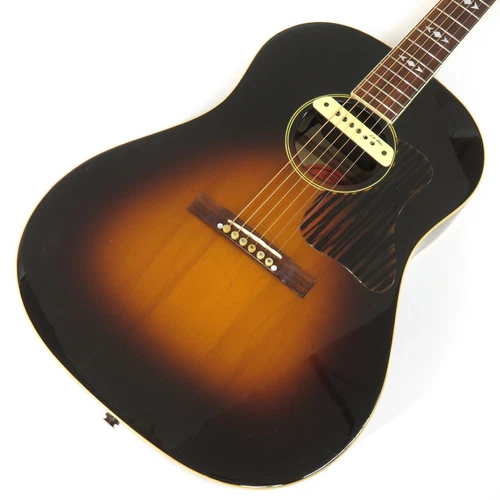 Gibson  ADVANCED JUMBO BIRDSEYE MAPLE Mod  Sunburst  Used   Electric Acoustic JP