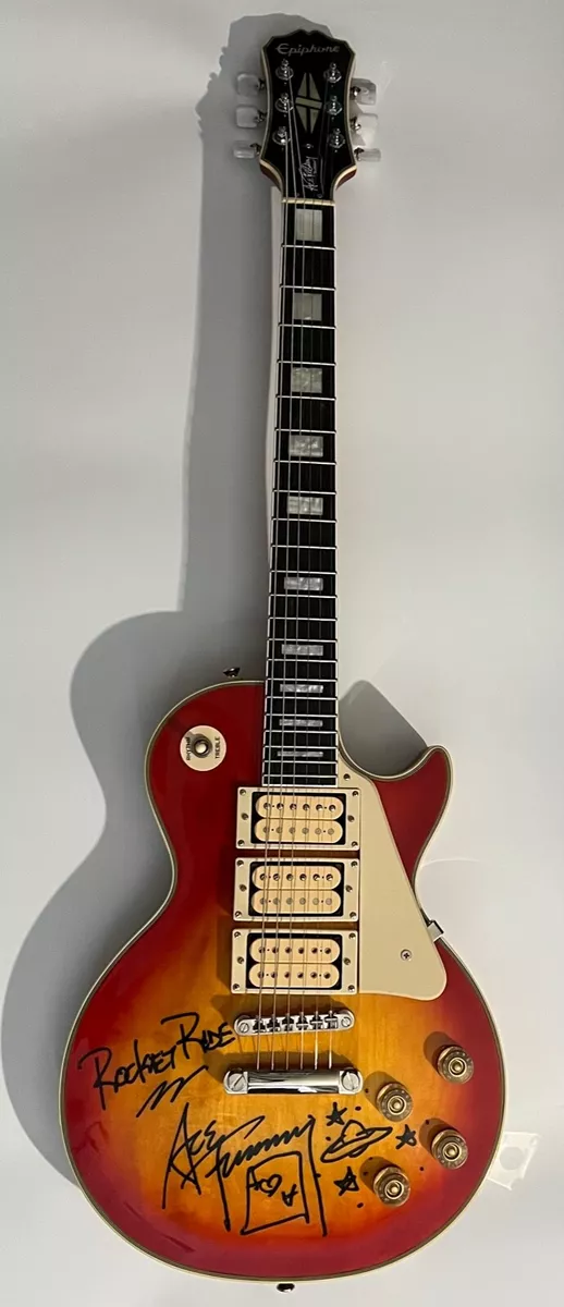 Ace Frehley Guitar KISS JSA Signed Autograph Epiphone Guitar
