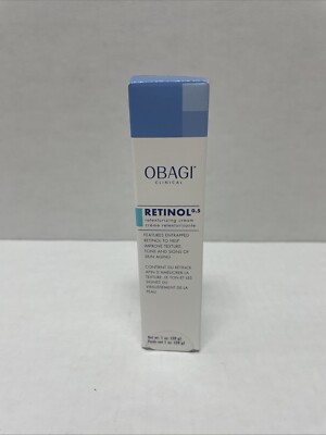 OBAGI CLINICAL Retinol 0.5 Retexturizing Cream Improve Texture 1 oz NIB