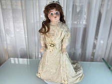 Künstlerpuppe Sammler Puppe Handarbeit Porzellanpuppe 58 cm. Top Zustand 