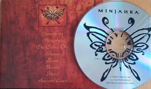 Tribal Trance - Minjahra 1998 Aussie 8 Track CD EX - Picture 2 of 2