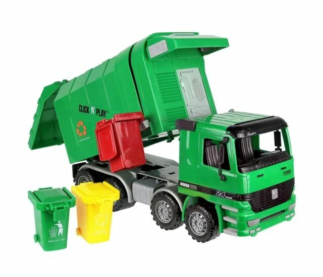 Plastic Diecast Garbage Trucks