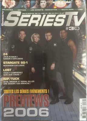 TV-Serie Magazin Nr. 30, Stargate SG-1, 24, Nip/Tuck, Lost, Experts Manhattan