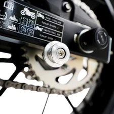 R&G Racing Silver M8 Elevation Paddock Stand Pins ITBO002SI