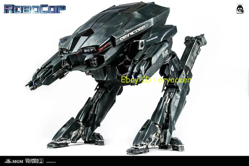 3A ThreeZero Robocop ED 209 Black Limited Ver Action Figure Model In Stock Foto 3 de 4