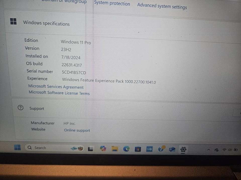 HP ProBook Laptop Computer 14" WUXGA Touch Screen Intel Core Ultra 5 16 GB - Image 3 of 4