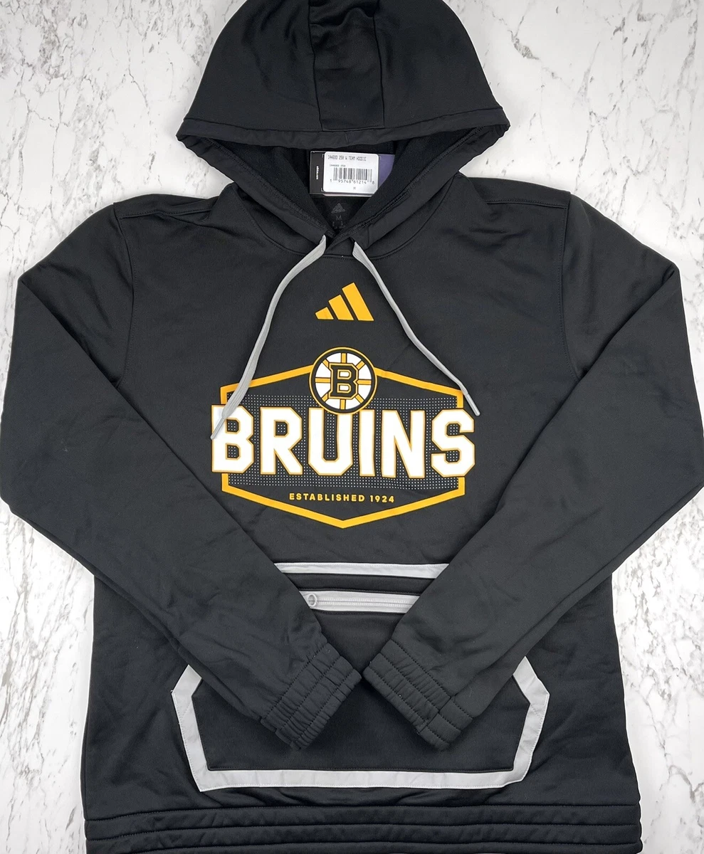 Sweat Capuche Boston Bruins Noir Homme, Taille L, Fanatics NHL, Neuf Avec étiquette