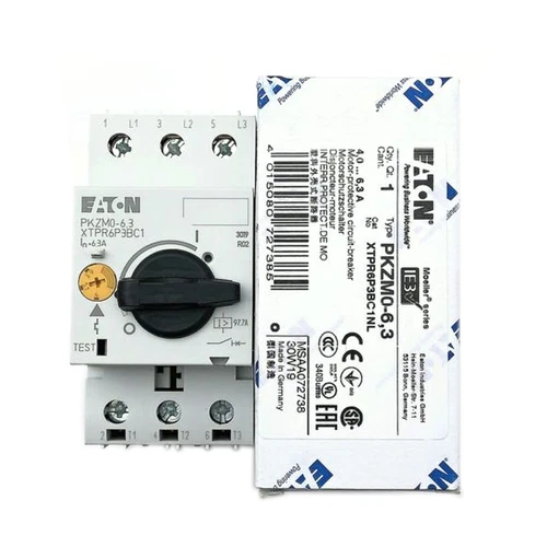New In Box EATON MOELLER PKZM0-6.3 Magnetic Circuit Breaker