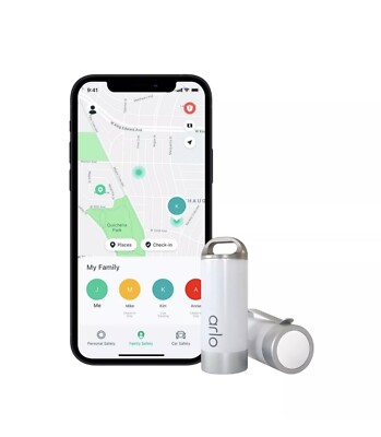 Arlo Safe Family Bundle 1 Year Safe Family Plan and 2 Safe Button Accessories