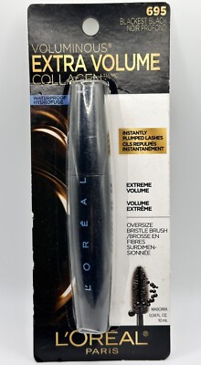 Loreal Paris Voluminous Extra Volume Mascara # 695 Blackest Black - Waterproof