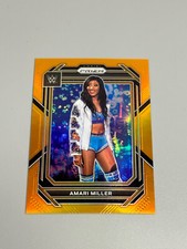 Amari Miller 2023 Panini Prizm WWE Wrestling /99 Orange Prizm #149 NXT
