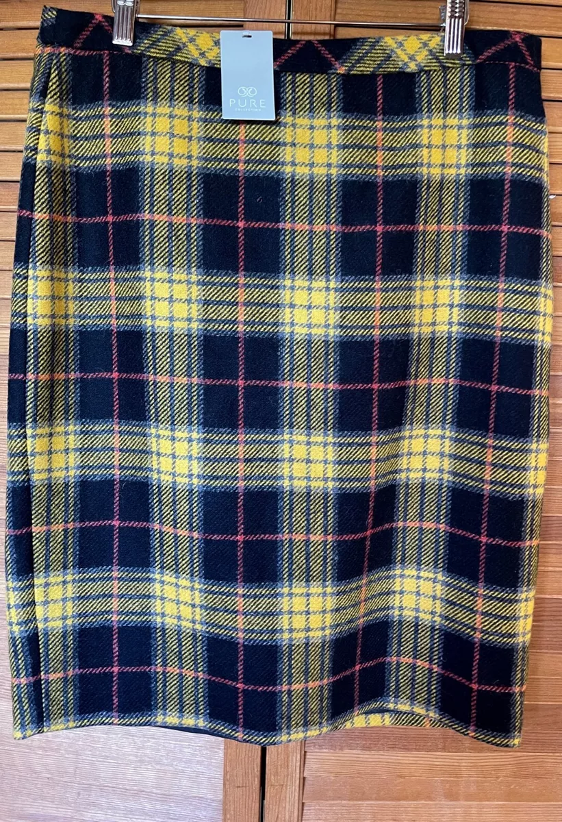 Tartan pencil top skirt uk