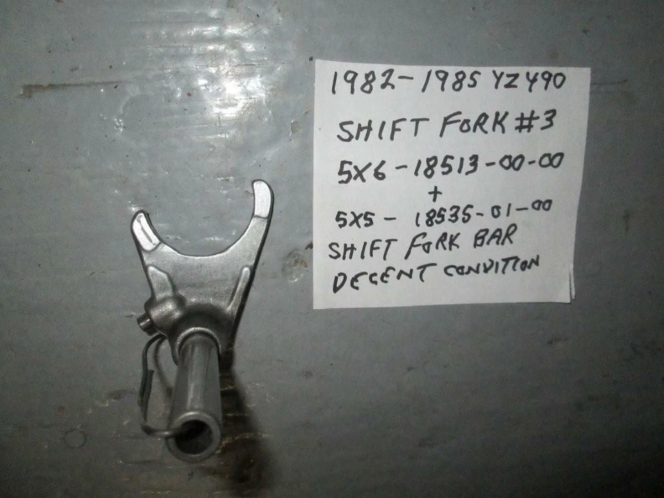 Horquilla de cambio Yamaha YZ490 #3 Foto 4 de 4