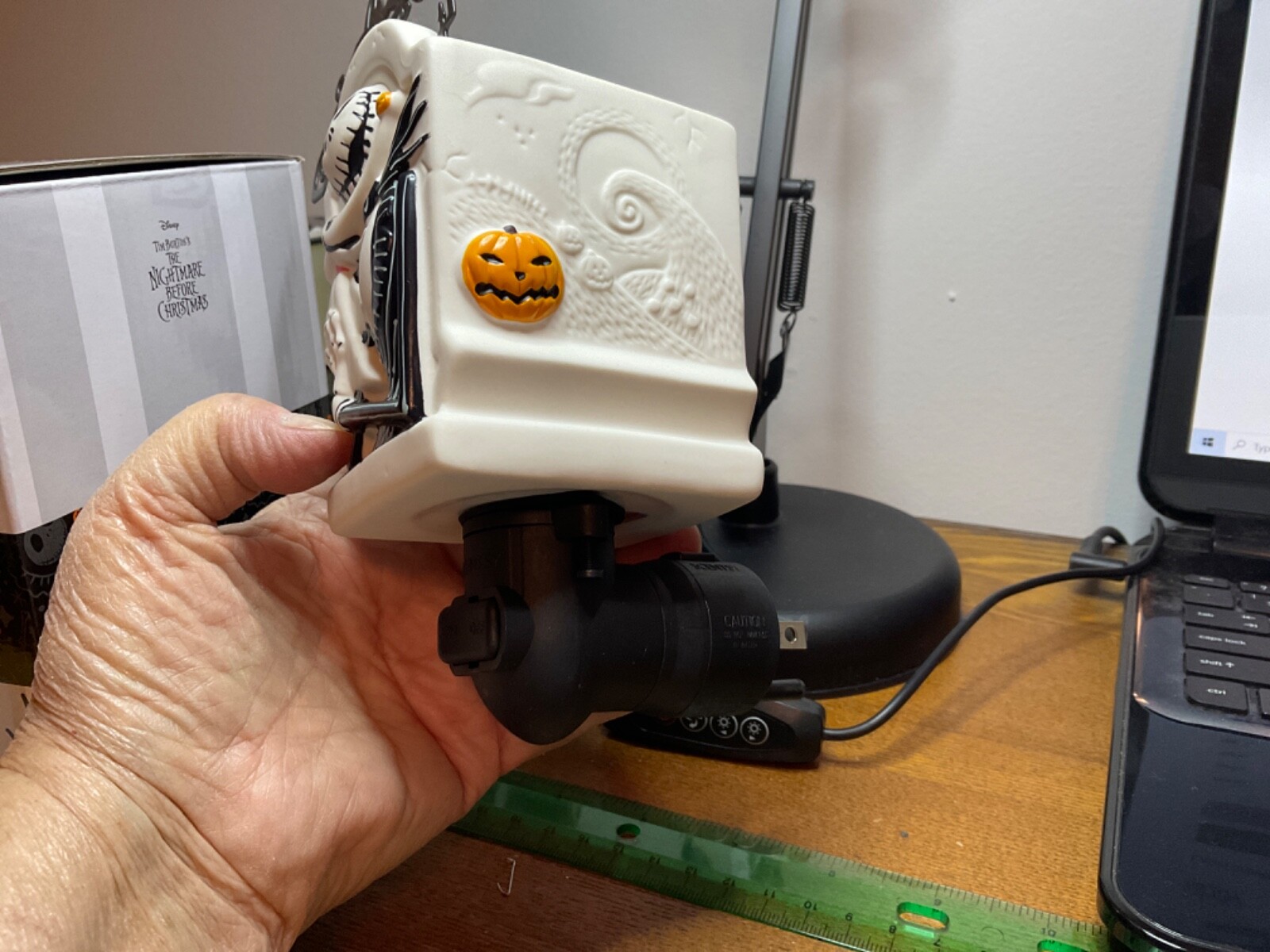 The Nightmare Before Christmas Jack Skellington Pumpkin King Scentsy Mini Warmer