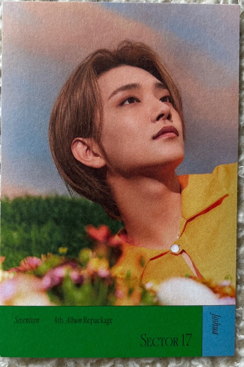 SEVENTEEN - 4TH REPACKAGE ALBUM SECTOR 17 Official PHOTOCARD FILM