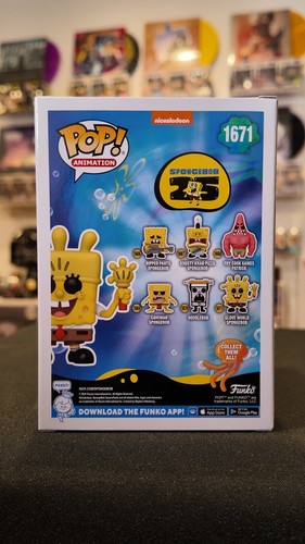 Funko Pop! Animación: Bob Esponja - Guante Mundo Bob Esponja #1671 En Protector - Imagen 4 de 7
