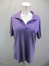 Eddie Bauer Active Size M Mens 1/2 Button Collared Short Sleeve Polo Shirt 308