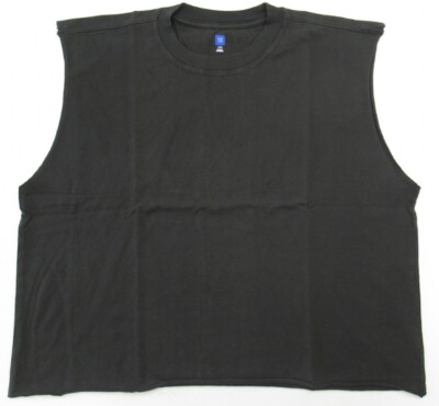 Yeezy GAP mensz M Cropped Muscle Tee “Black” SS22 | eBay
