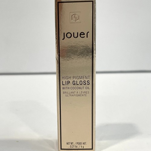 JOUER RODEO High Pigment Lip Gloss Pink Coconut Oil Full Size 6g/ 0.21 oz - Picture 4 of 6