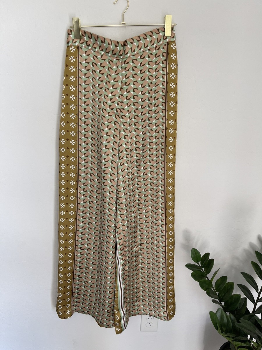 パンツ louren geometric jacquard widepants S louren