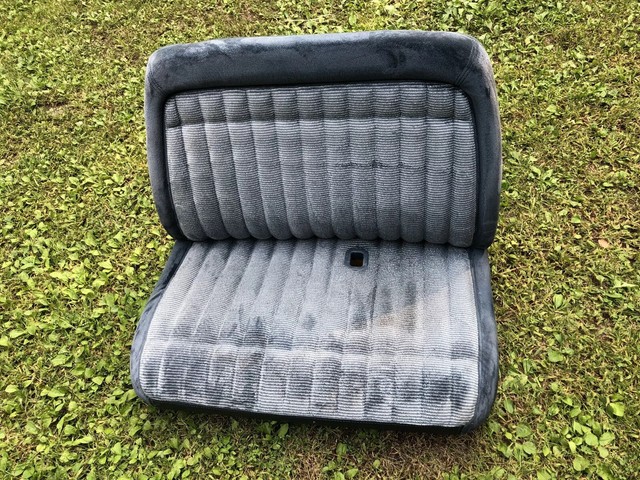 198894 Chevy GMC Silverado 1500 Sierra truck 60/40 Partial Blue Seat