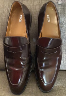 Dior Timeless Loafer Deep Brown With Dust Bags No Box Size 44 11 US