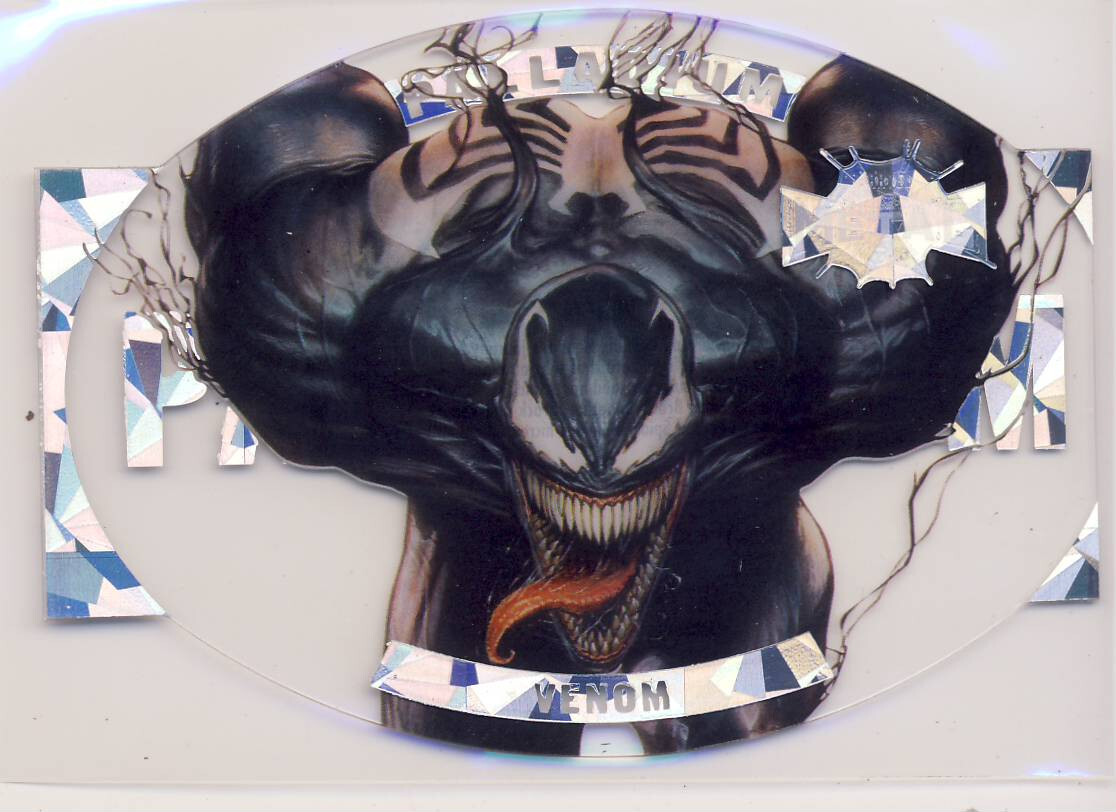 2022 Marvel Spider-man Spiderman Metal Universe Palladium 46 Venom