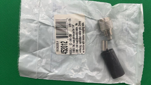 Times Microwave EZ-240-TM-X TNC Male Crimp Captivated Connector for LMR-240 - Picture 3 of 5