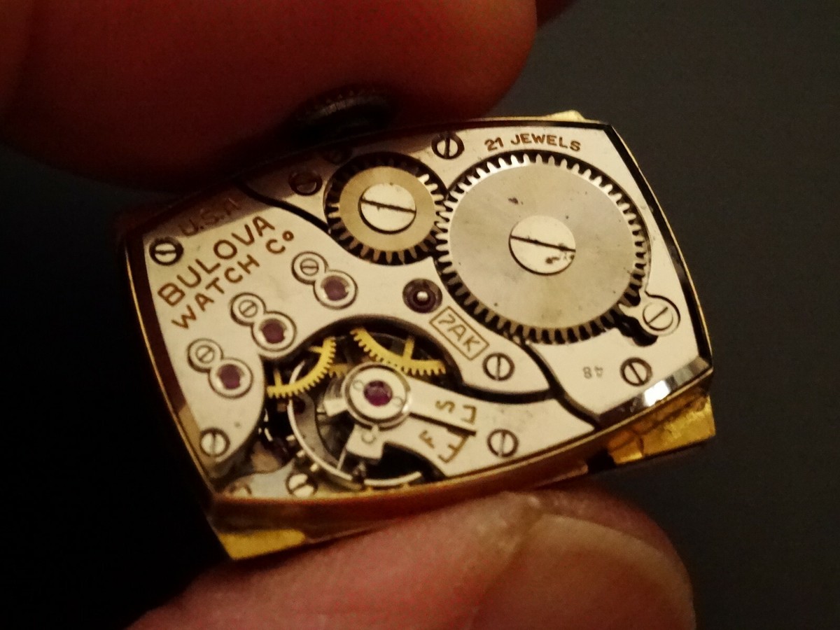 BULOVA ピンクゴールド ヴィンテージ時計 1940年代製 BULOVA ピンクゴールド ヴィンテージ時計 1940年代製（BULOVA