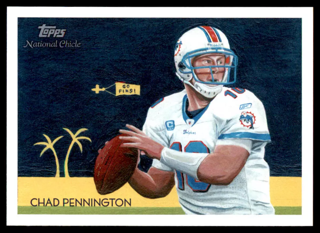 Chad Pennington trading card