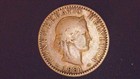 1881 Switzerland 20 Rappen Old World Coin Km 29