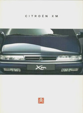 Citroen XM 1995-96 UK Market Sales Brochure SX VSX Exclusive 2.0 Turbo 3.0 TD