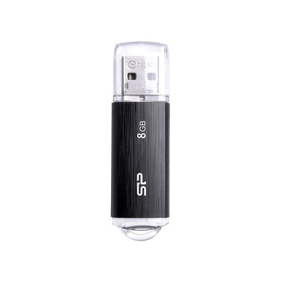 SILICON POWER Memory USB Ultima U02 8GB USB 2.0 Black
