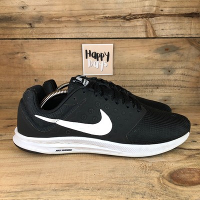 nike women's downshifter 7 running shoes - black/white