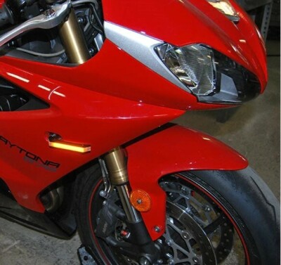 NEW RAGE CYCLE Front LED Turn Signals 675-FS