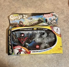 Heroes of Goo Jit Zu Ultra Glow Miles Morales Vs Energy Glow The Spot