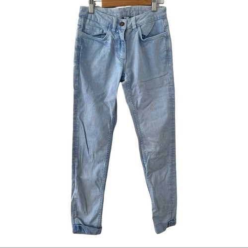 SANDRO Cuffed Light Blue Jeans Size EU 34, US 26 | eBay