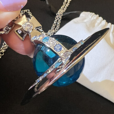 030522● vivienne westwood GIANT ORB Vivienne Westwood Giant Orb Silver Blue Limited to 100 in
