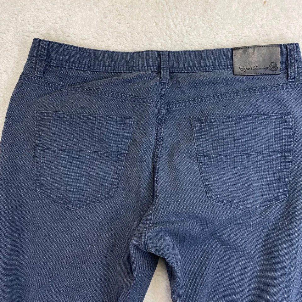 English Laundry Pants Mens 36x30 (36x27) Gray Brixton 5-Pocket Trousers Preppy - Image 3 of 4