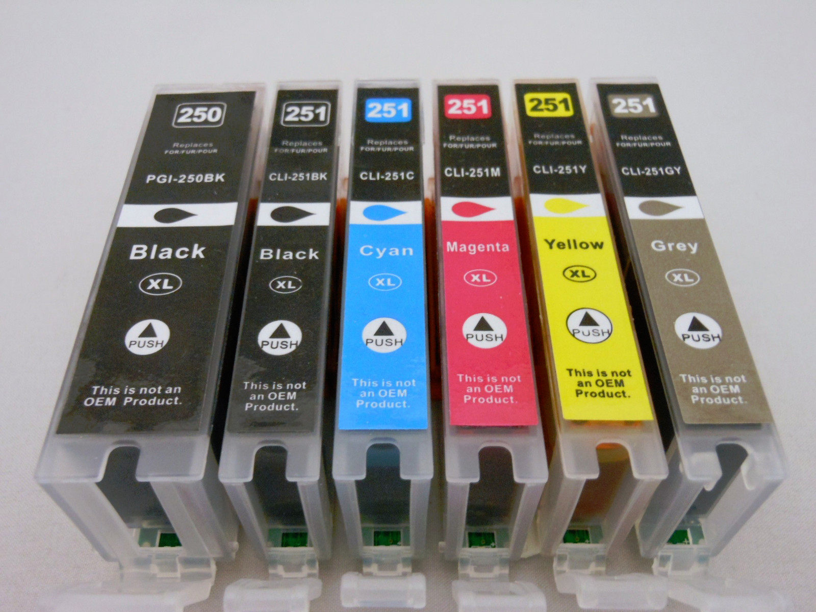 Cartucce Canon Ts5150 8 Cartucce Inchiostro PGI250 CLI251 XL Per Canon Pixma MG E IP Serie - Alta Capacità, Scadenza 12/2026 Cartucce Canon PGI250 CLI251XL - Foto 12