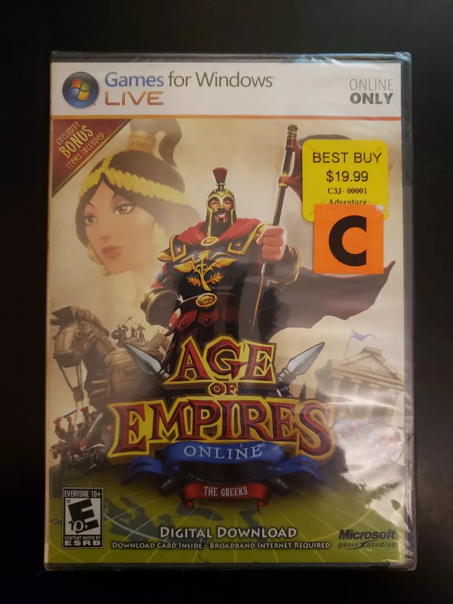 Age of Empires Online: The Greeks BRAND NEW PC GAME BUY 2 GET 1 FREE