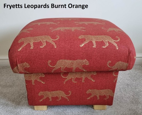 Storage Footstool Hound Dogs Duck Egg Fabric Pouffe Sausage Dog Green Ottoman - Picture 15 of 24