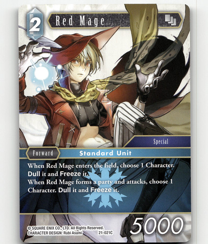 Near Mint FFTCG Black Mage - 21-005C Beyond Destiny Final Fantasy