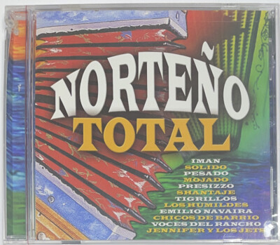 Norteno Total by Various Artists (CD, Jul-2002, WEA Latina) Sealed, Cut In Case.
