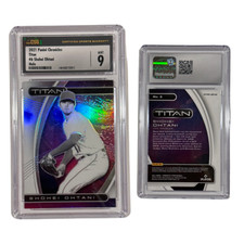 2021 Shohei Ohtani Panini Chronicles Titan Holo #6 CSG 9 MINT