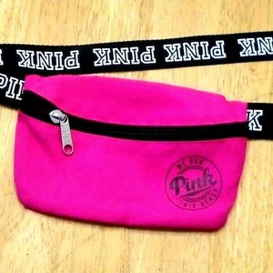 love pink fanny pack