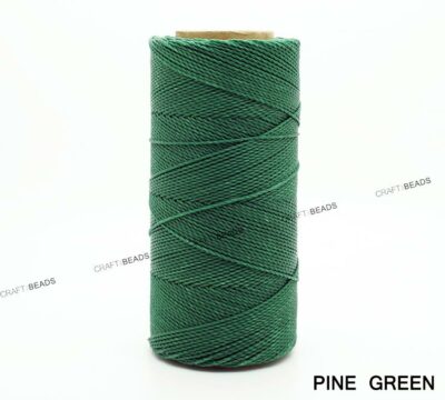 0.5MM Waxed Polyester Linhasita Cord Macrame Bracelet Thread String 368yds Spool