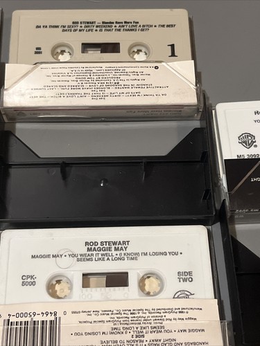 5-Rod Stewart Cassettes Great Condition Tested Fine. Description In Pics - Picture 8 of 10