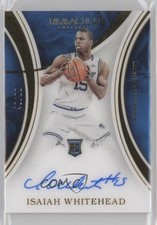 2016-17 Panini Immaculate Collegiate Rookie /99 Isaiah Whitehead #74 Auto fm0